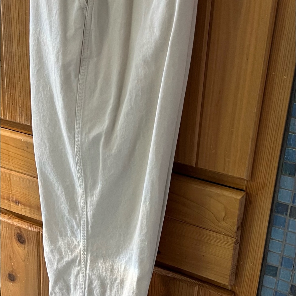Uniqlo Women's Straight Leg Pants - Cream